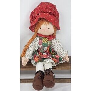 Vintage 1988 Holly Hobbie Christmas Collector's Edition 20" Doll